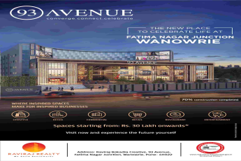 Book inspired spaces made for inspired business at Raviraj 93 Avenue in Pune